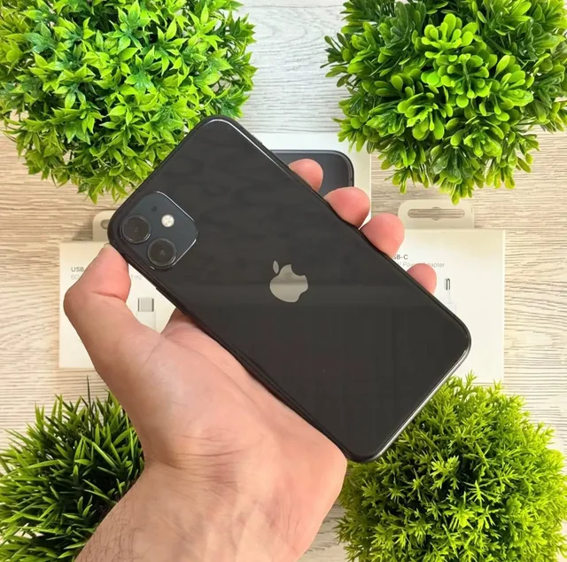 iPhone 11 64Gb Black - Фотоаппараты в Вологда