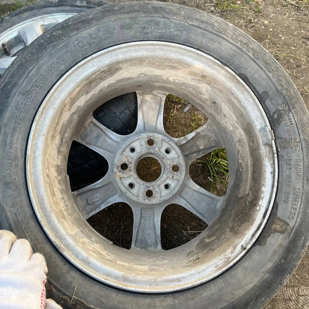 Продам литье R14 4x98 на ВАЗ с резиной - Авто в Вологда