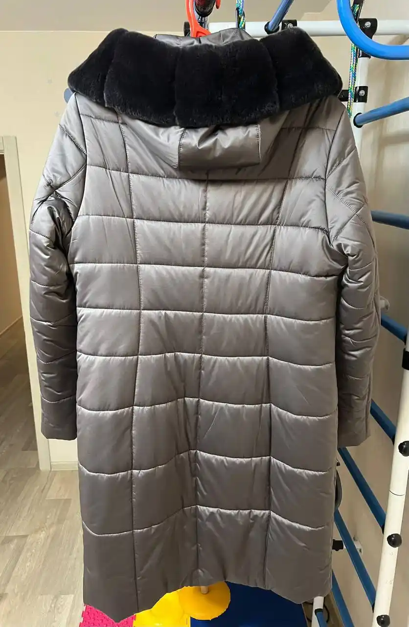Женский зимний пуховик 54 размер