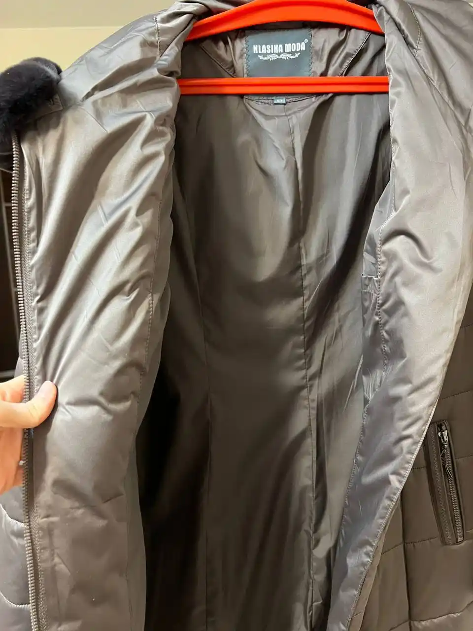 Женский зимний пуховик 54 размер