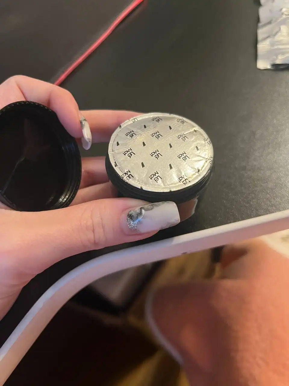 Кремовый ремувер для снятия ресниц