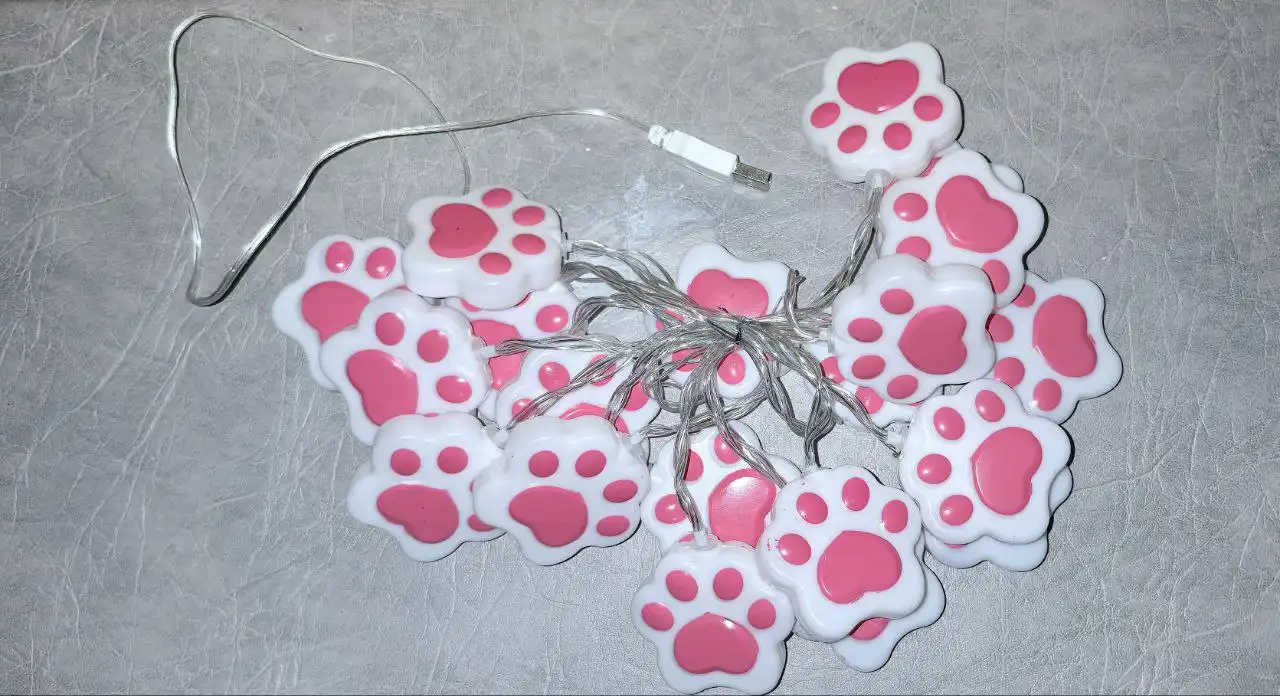 Гирлянда тапа лапки