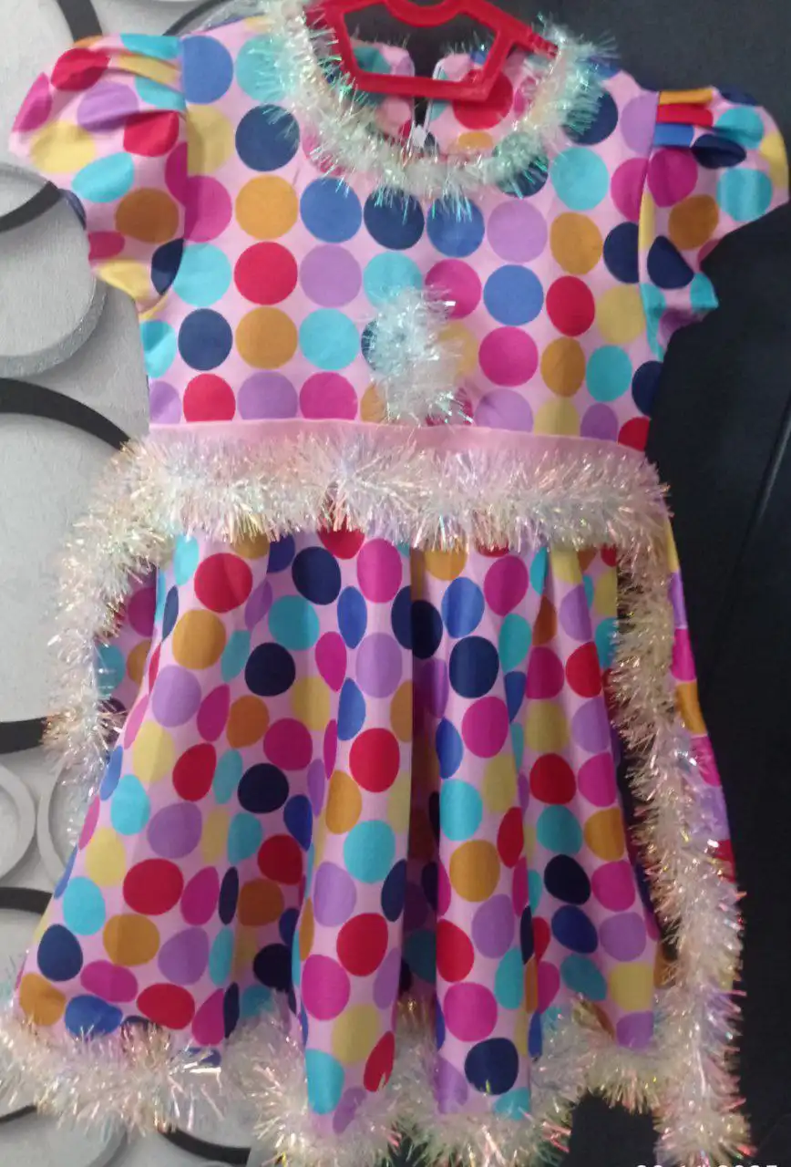 Платье костюм конфетти