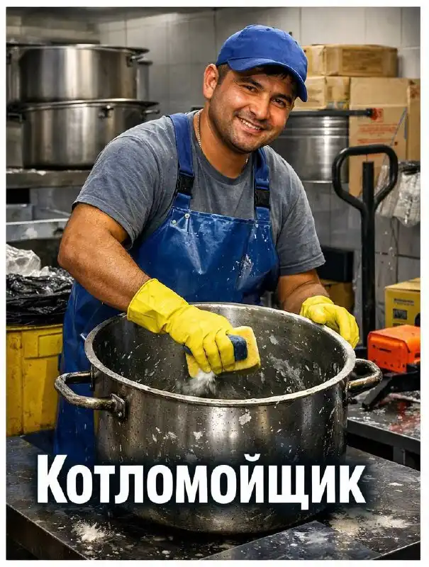 Вакансия котломойщика-грузчика