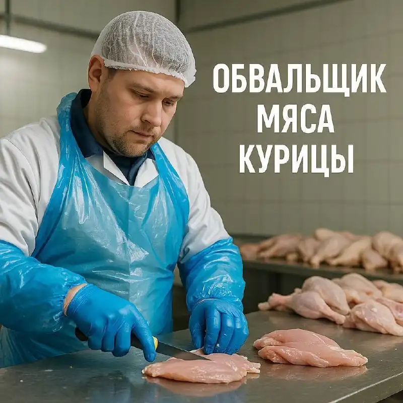 Вакансия обвальщика мяса курицы в Протвино