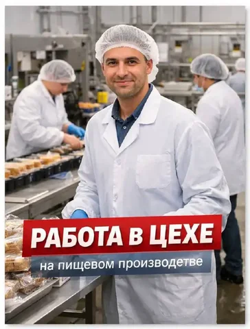 Требуется работник цеха пищевого производства - Работа в Неизвестно