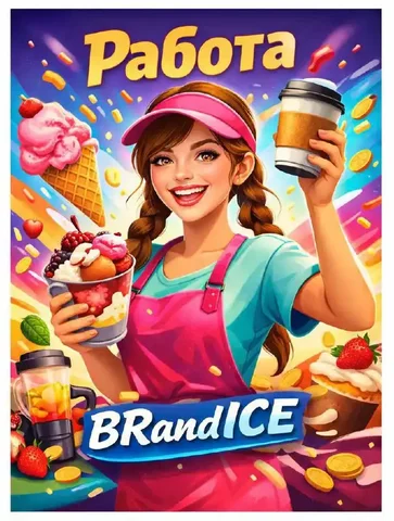 Вакансия: Бариста-кассир в сети кафе мороженого BRandICE - Работа в Москва