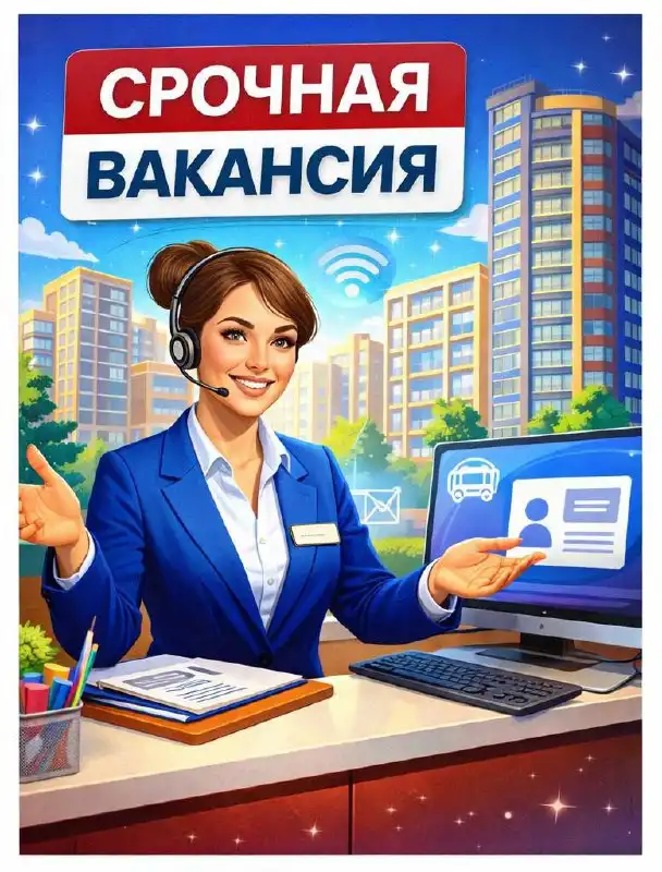 Вакансия администратора стойки ресепшен в жилом комплексе