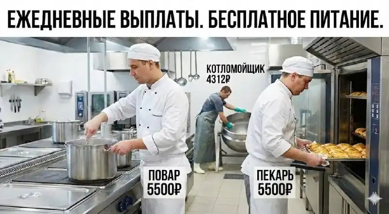 Вакансии на производстве готовой еды в Москве