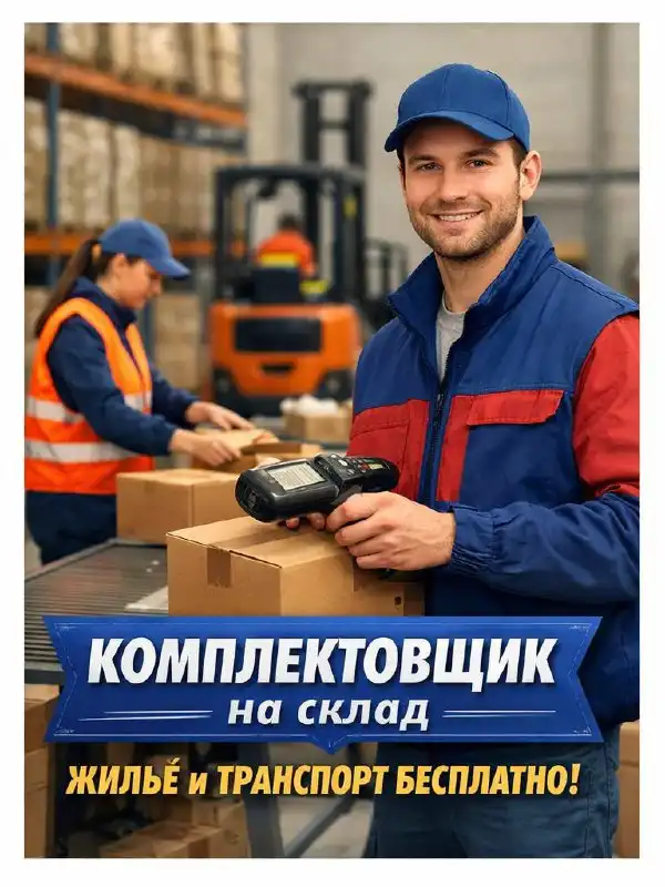 Вакансия: Комплектовщик на склад