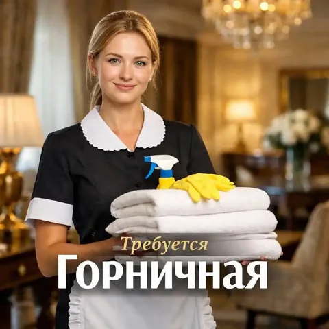 Вакансия горничной в Москве - Курьерская доставка в Москва