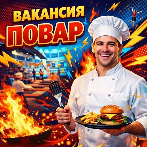 Вакансия повара в спортивно-развлекательном парке - частное объявление в Москва