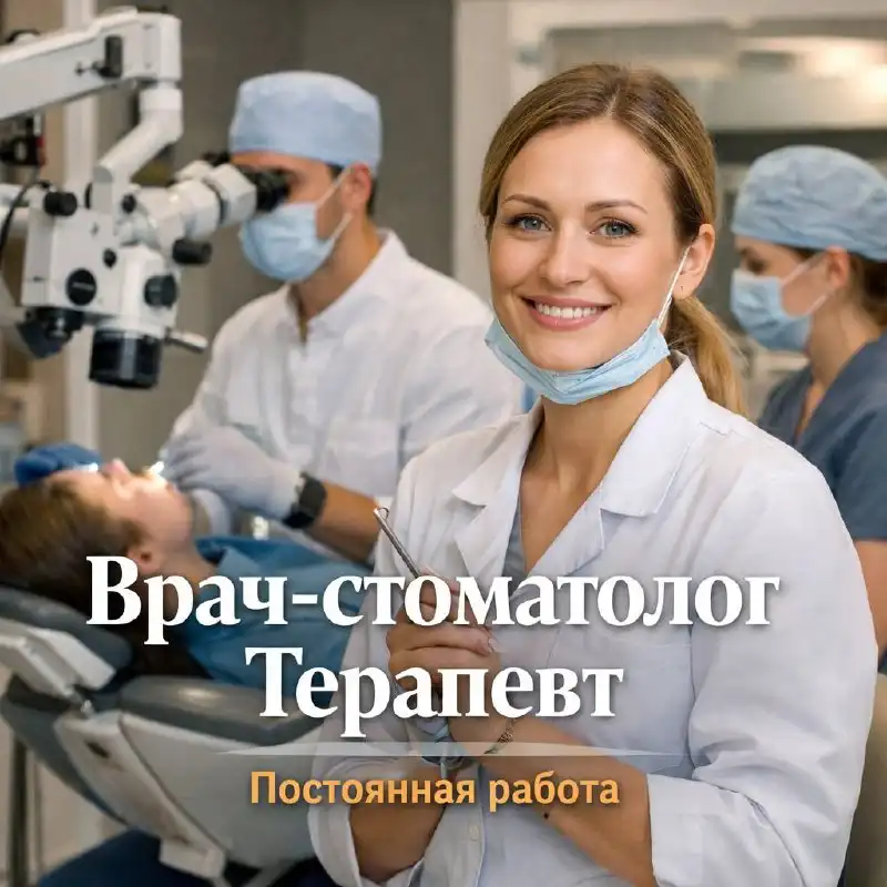 Врач-стоматолог-терапевт в клинике профессора Абакарова - Медицина (Работа) в Москва