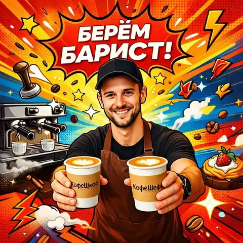 Вакансия бариста-кассира / старшего бариста - Продажи/Торговля в Москва