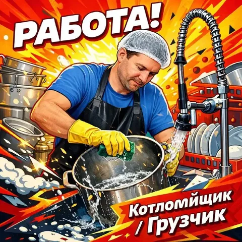 Вакансия котломойщика и грузчика в Москве - Продажи/Торговля в Москва
