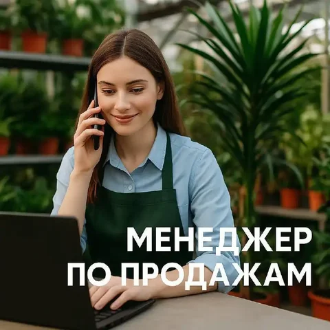 Менеджер по продажам / Менеджер по работе с тёплыми лидами в Plantmarket - Продавец-консультант в Москва