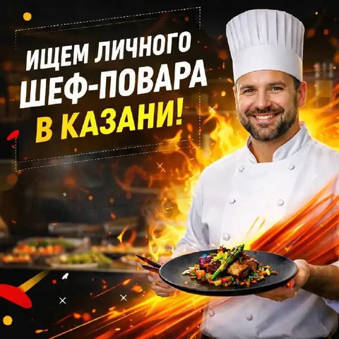 Вакансия личного шеф-повара в Казани - Работа в Казань