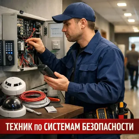 Вакансия: Техник по обслуживанию систем безопасности - Строительство в Москва