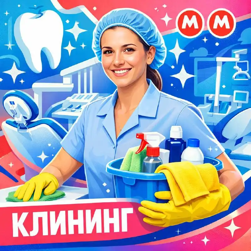Вакансия сотрудника клининга в стоматологическую клинику - Работа в Москва
