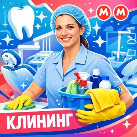 Вакансия сотрудника клининга в стоматологическую клинику - частное объявление в Москва