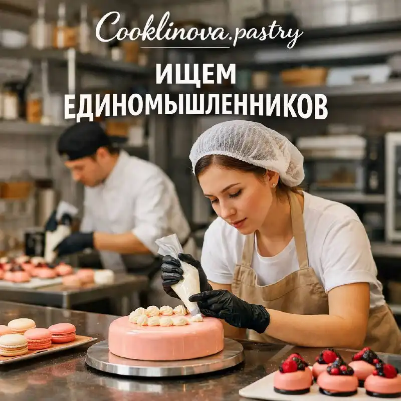 Помощник кондитера в ресторане/кафе - Помощник кондитера (Работа) в Москва