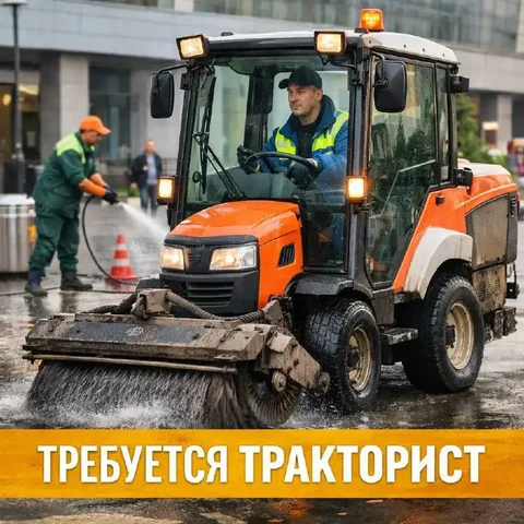 Вакансия тракториста в клининговой компании - Склад в Москва