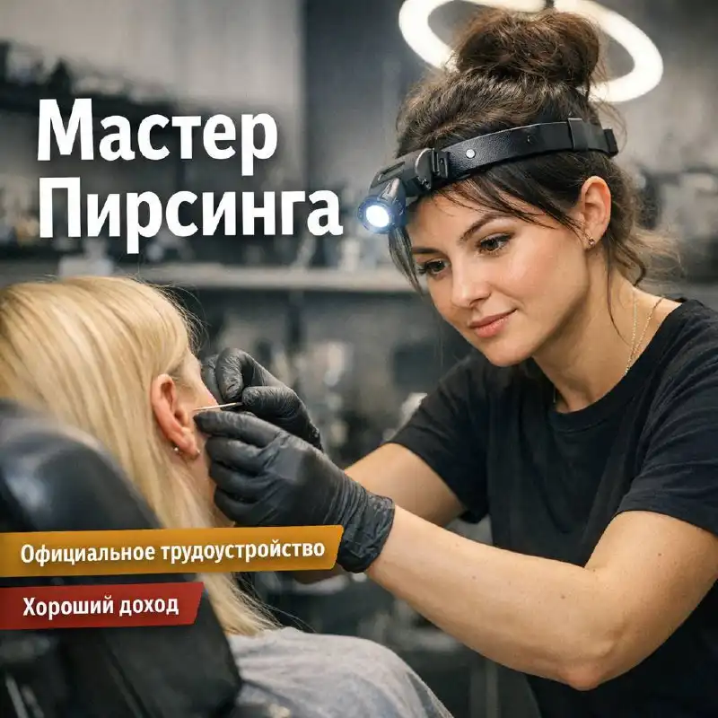 Мастер пирсинга - Пирсинг (Красота и здоровье) в Москва