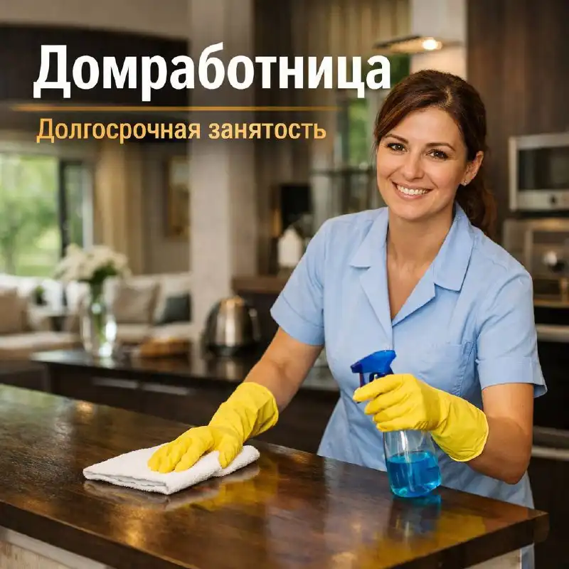 Домработница для частного дома - Домработница (Работа) в Москва