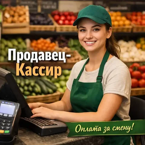 Вакансия продавца-кассира в магазине овощей и фруктов - Складская логистика в Москва