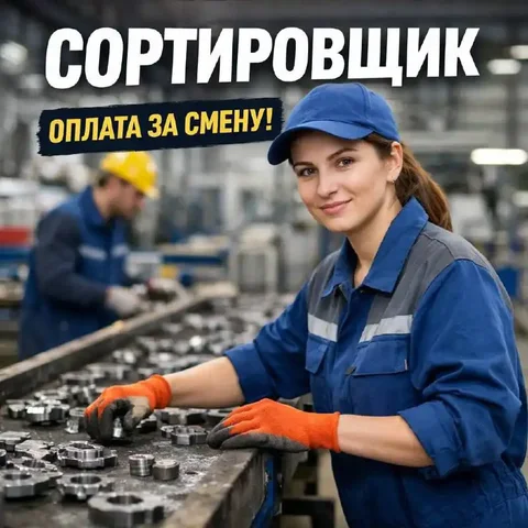 Рабочий на завод (прессовка, сортировка) - Покупка и доставка товаров в Калуга