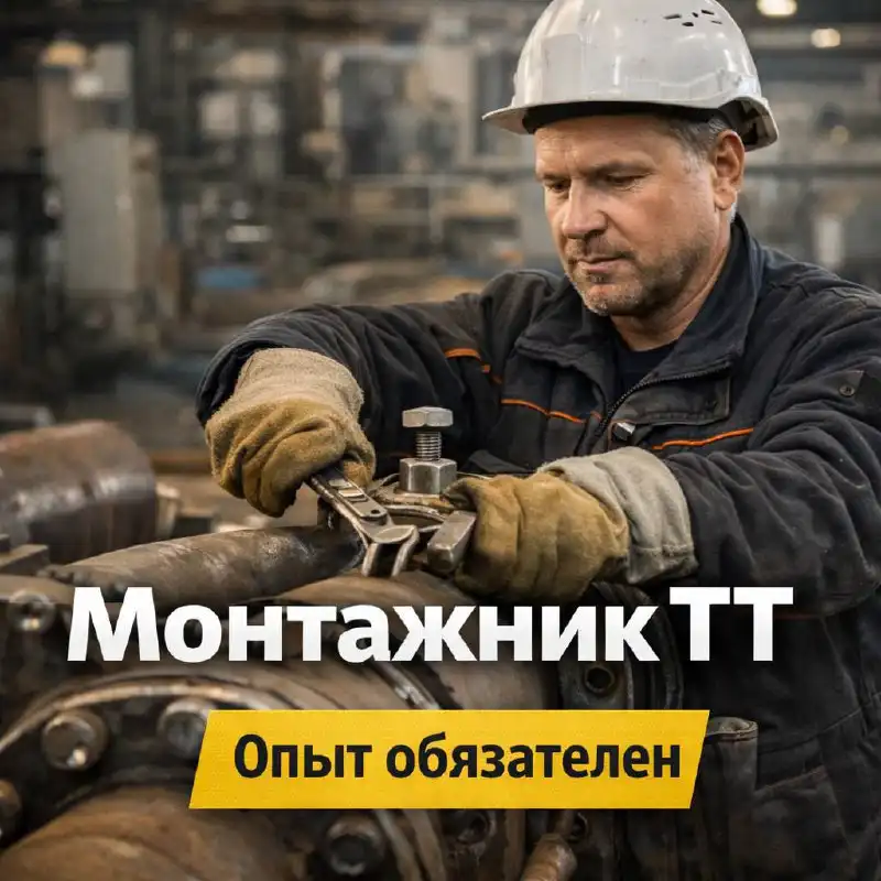 Вакансия монтажника ТТ - Строительство (Работа) в Бованенково