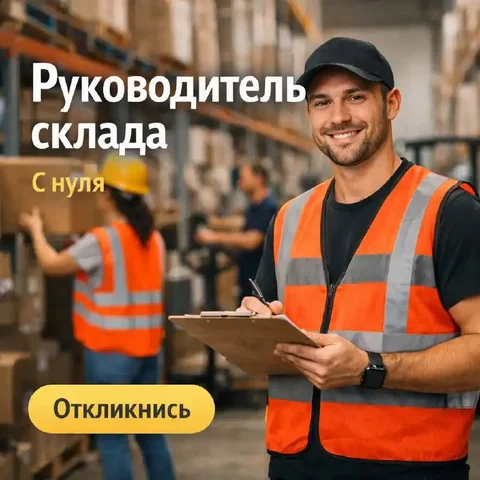 Вакансия руководителя склада в Подольске - Рестораны/Кафе в Подольск