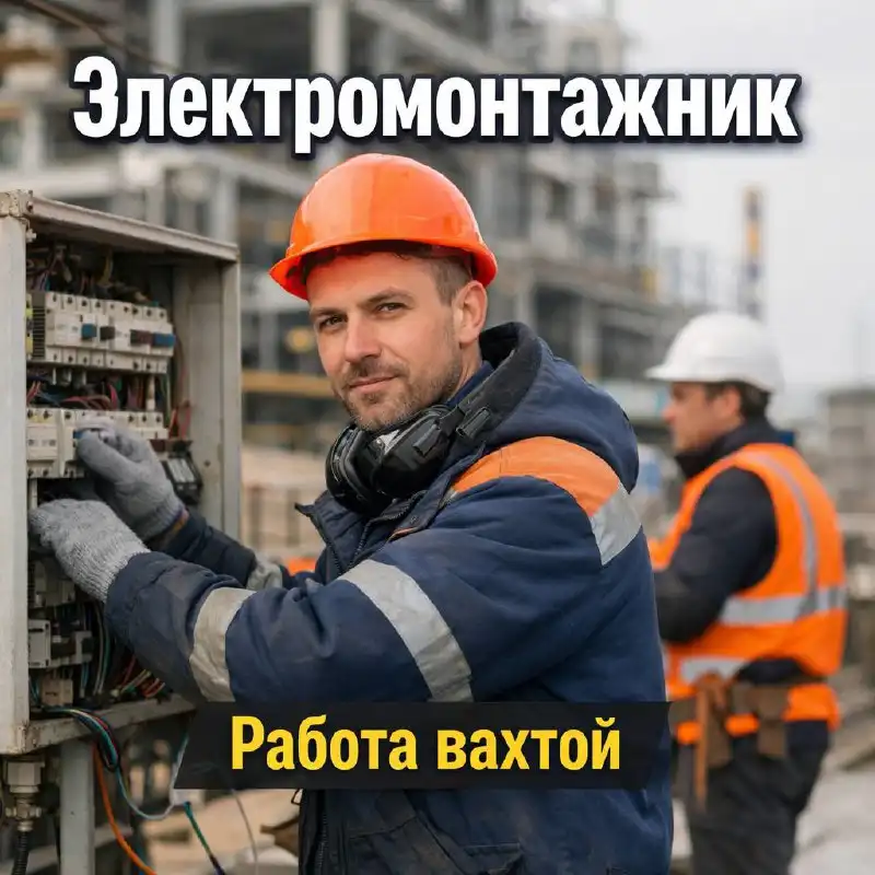 Вакансия электромонтажника по силовым сетям и электрооборудованию, монтажника МК и ЖБК - Строительство (Работа) в Усть-Луга