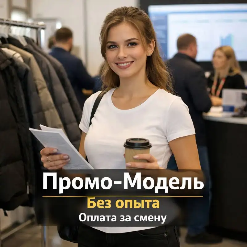 Вакансия хостес на стенд выставки - Выставки (Работа) в Москва