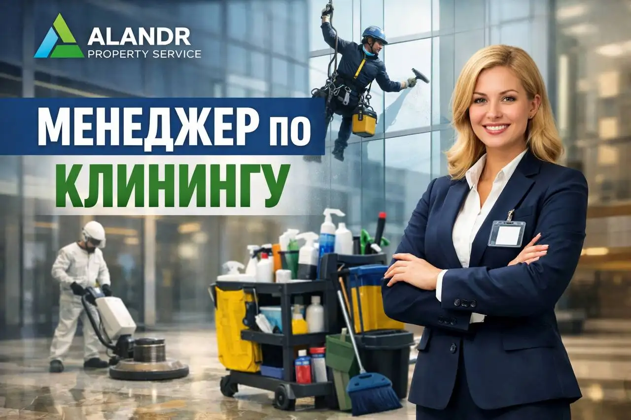 Менеджер по клинингу (стационар) - Клининг (Работа) в Москва