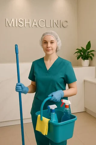 Вакансия уборщицы в клинике эстетической медицины Mishaclinic - Упаковка и фасовка в Москва