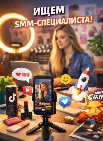 Вакансия SMM-специалиста в рекламном агентстве - Складская, грузовая в Москва