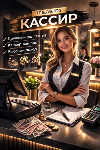 Вакансия кассира в розничной торговле - Вакансии в салоне красоты в Москва