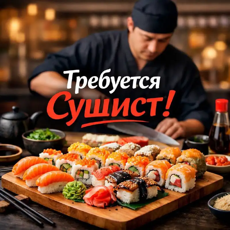 Вакансия сушиста в Реутове - Общепит (Работа) в Реутов