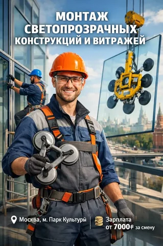 Монтажник светопрозрачных конструкций и витражей в Москве - Сборка мебели в Москва