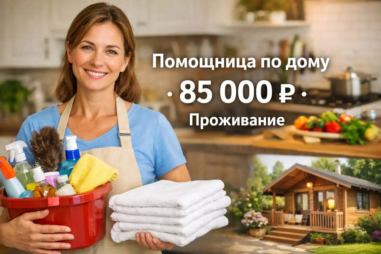 Помощница по дому в загородном доме - Домашний персонал (Работа) в Москва
