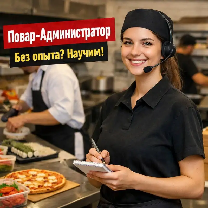 Вакансия повара с функцией администратора в Москве - Рестораны/Кафе (Работа) в Москва