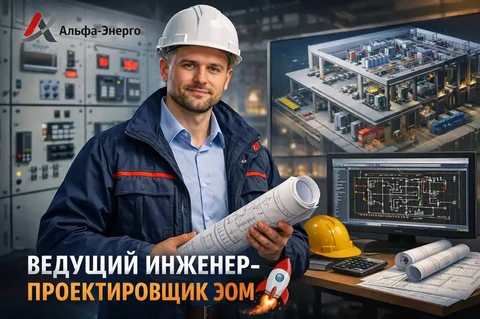 Вакансия ведущего инженера-проектировщика ЭОМ в Москве - Инженерные специальности в Москва