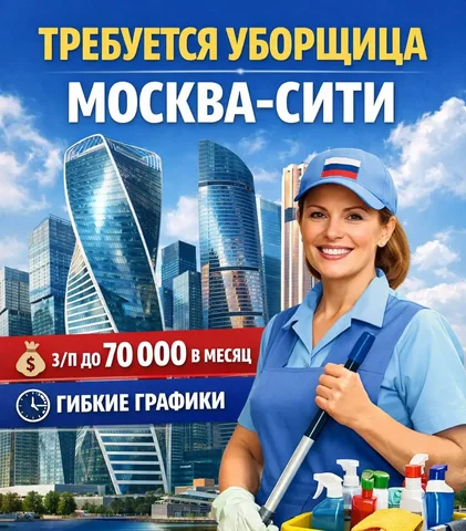 Уборщица в Москве - Инженерные специальности в Москва