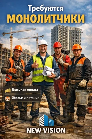 Бригада монолитчиков от строительной компании New Vision - Организация мероприятий в Москва