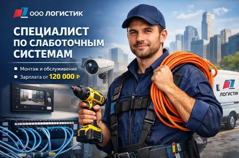 Специалист обслуживания слаботочных систем - Строительство в Москва
