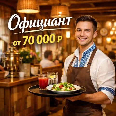 Вакансия официанта в ресторане Васильки - Администратор в Москва