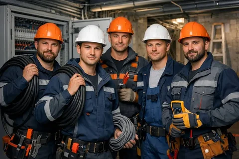 Бригада электромонтажников в Москве - Доставка/Курьер в Москва