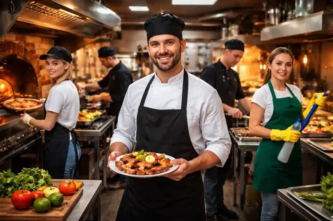 Вакансии поваров, уборщицы и пиццериста в Москве - Курьерская доставка в Москва