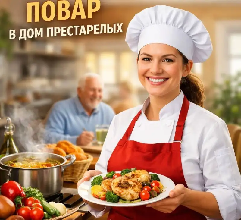 Вакансия повара в частный дом престарелых - Повар (Работа) в Одинцово